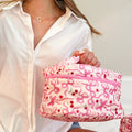 Cherry Bowtiful Travel Cosmetic Case With Handle